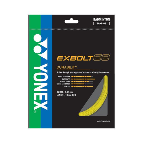 Yonex Badminton String Exbolt 68