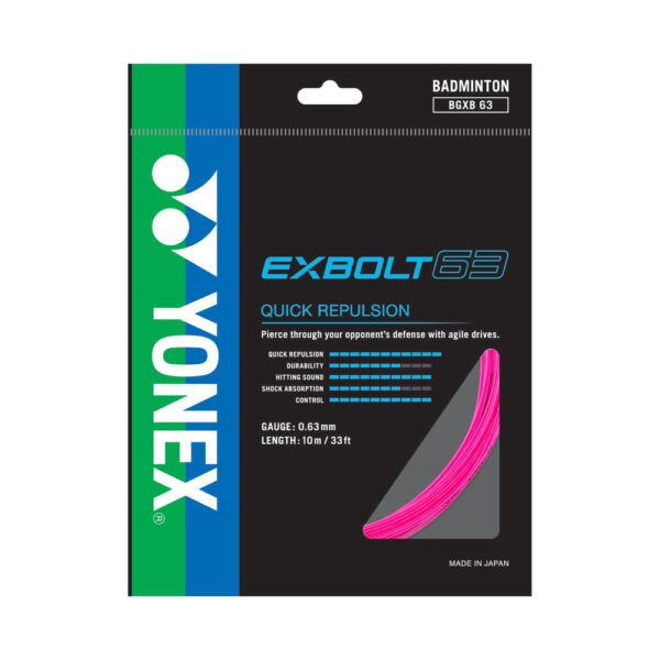 Yonex Badminton String EXBOLT 63